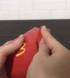 マックのポテトが余ったら？　持ち帰りテクに「まあきれい」「今度試す」