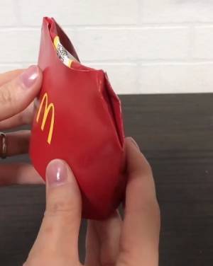 マックのポテトが余ったら？　持ち帰りテクに「まあきれい」「今度試す」