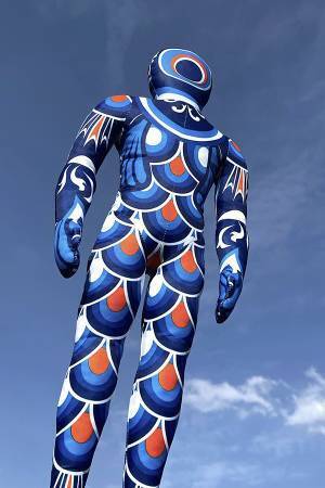 男性が作った『鯉のぼり』に二度見　「夢に出るレベル」「絶対強い」