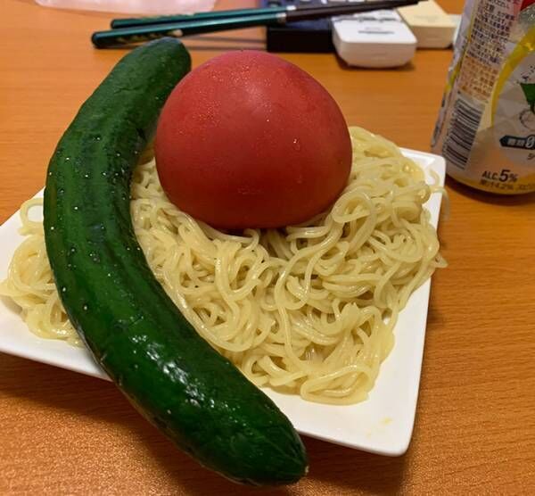 冷やし中華の写真