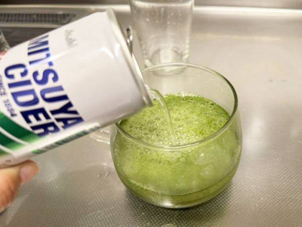 考えもしなかった『三ツ矢サイダー』の飲み方に「これアリ！」