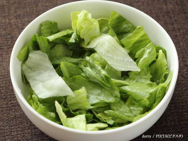 カットレタスが変色しない方法に「知らなかった」　お湯に入れると？