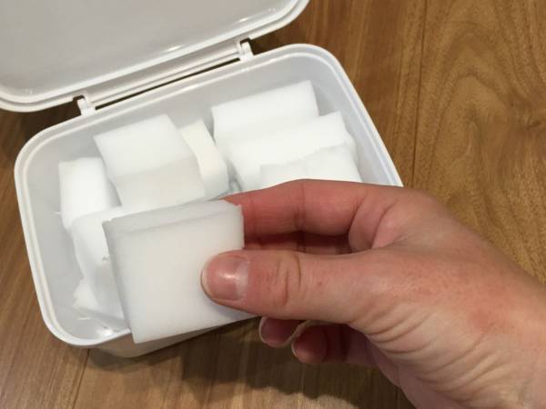 メラミンスポンジの知られていない活用法　「コレは便利だ」「試してみる」