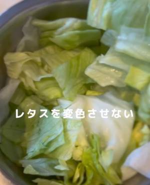 カットレタスの変色を防ぐには？　ひと手間に「やってみます」「簡単すぎた」