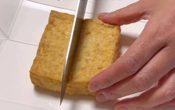 カツの代わりに厚揚げ使ってみて！　かさまし節約サンドイッチに「むしろこっち」