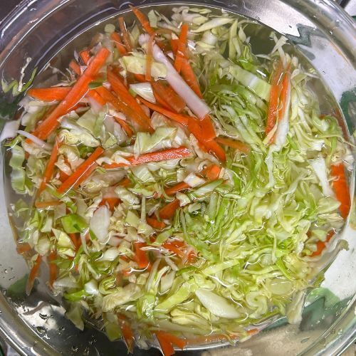 コールスローを水っぽくさせないひと手間　「これならできそう」「次試す」