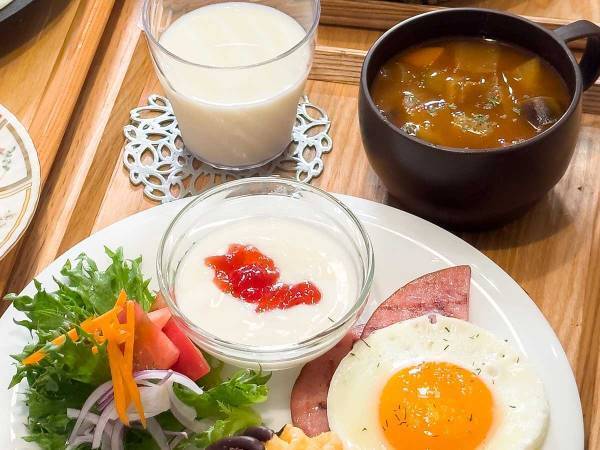 父親が作った『ワンプレート朝食』　のっていたものに「最高」「幸せすぎる」