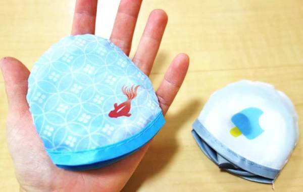 見た子供が「かわいい～」　小さなうちわ、ダイソーで探してみて！