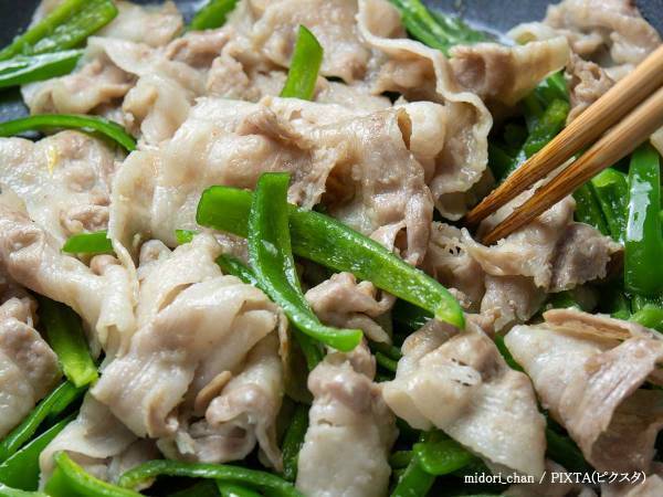 ピーマンと豚肉の簡単料理　味付けはアレだけ　「めちゃめちゃ簡単」