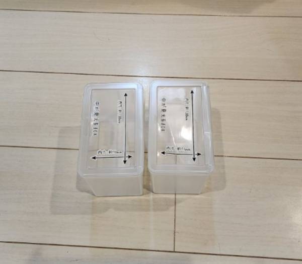 セリアの『中が見えるBOX』が便利！　意外な使い方はアイディア次第