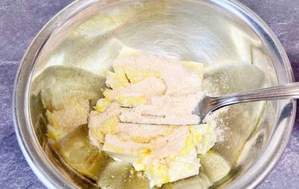 卵サンドにも！　卵のいらないたまごサラダの素が便利だった