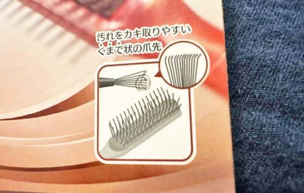 キャンドゥで見つけた『ブラシ』　使い道に「ごっそり取れた！」