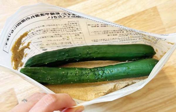 漬物が簡単にできる！　『発酵ぬかどこ』で作るきゅうりのぬか漬けが「おいしい」