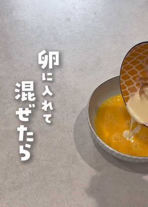 「え、冷凍できるの？」　溶いた卵にアレを入れると…「マジか」「今まで諦めてた」