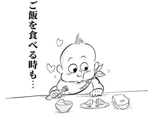 「一体何があった」　１歳児の『お気に入りのスポンジ』が数日後？