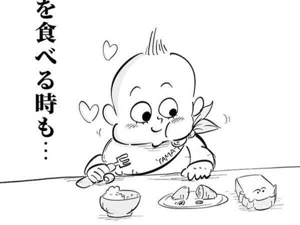 「一体何があった」　１歳児の『お気に入りのスポンジ』が数日後？