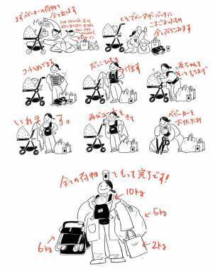 女性「ベビーカーはたたまなくていいよ」　理由に「もっと広まって」「共感した」