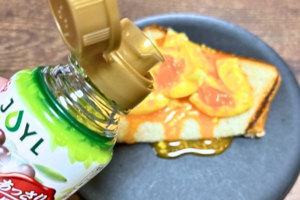 オリーブオイルと卵でコレできました　「絶対うまいやつ」「毎朝でもいい」