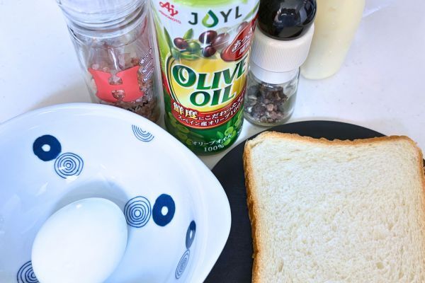 オリーブオイルと卵でコレできました　「絶対うまいやつ」「毎朝でもいい」