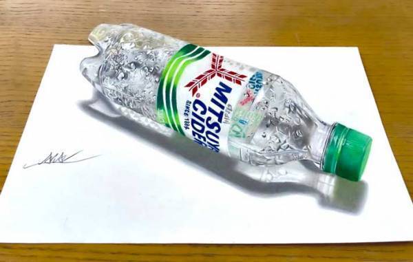 色鉛筆で描いた『三ツ矢サイダー』　批判の声が集まった理由とは？