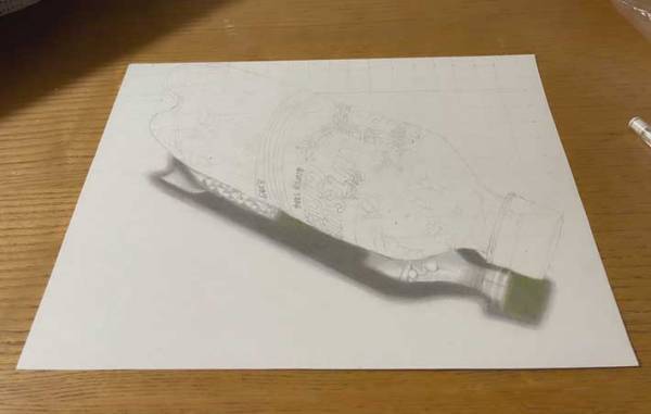 色鉛筆で描いた『三ツ矢サイダー』　批判の声が集まった理由とは？