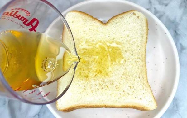 卵液で浸さないフレンチトーストの作り方　「まるでケーキ」「絶品」