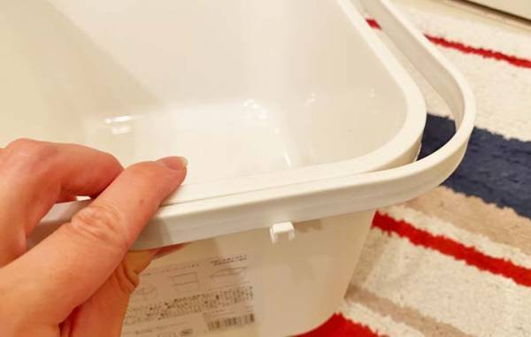 「普通のバケツに戻れない」　つけ置き洗いに使える『箱』が最高