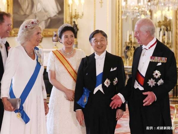 「イギリスにお帰り」　チャールズ国王が歓迎　天皇皇后両陛下の姿に「美しい」