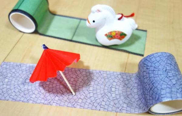 １００均の『マステ』を購入　床に貼ってみると…子供「わぁ！何これ～」