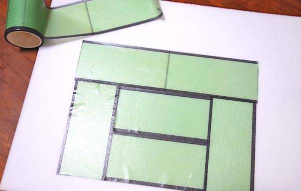 １００均の『マステ』を購入　床に貼ってみると…子供「わぁ！何これ～」