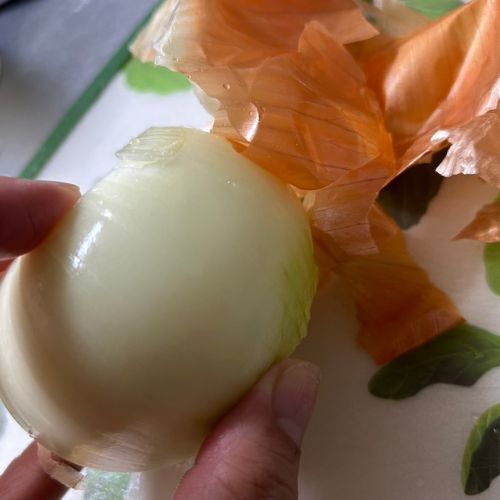 タマネギをアレに浸したら…　効果に「料理が楽になる」