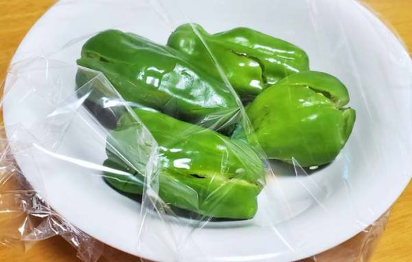 ナスじゃなくてピーマン！　電子レンジですぐにできる煮浸しを作ってみた