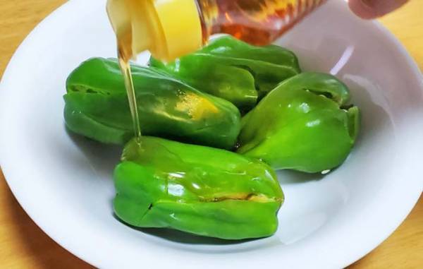 ナスじゃなくてピーマン！　電子レンジですぐにできる煮浸しを作ってみた