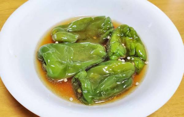 ナスじゃなくてピーマン！　電子レンジですぐにできる煮浸しを作ってみた