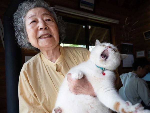 母親が抱っこすると？　「まるで危険物」「爆笑した」