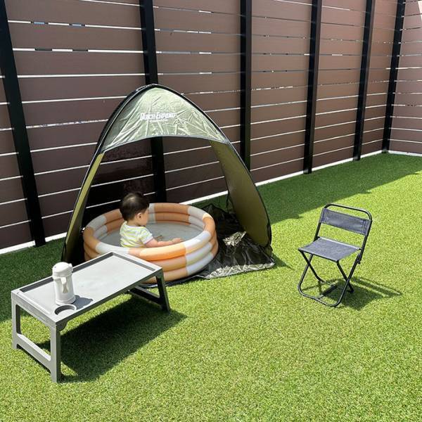 「全部ダイソー商品なんだけど…」　自宅の庭の写真に「これは天才」「マネしたい」