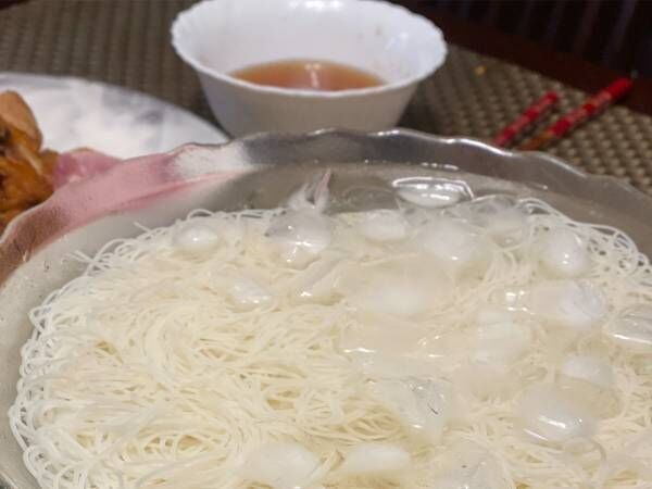 『氷水に入れたそうめん』に反響　「これ、普通じゃないの？」「食べたことない」