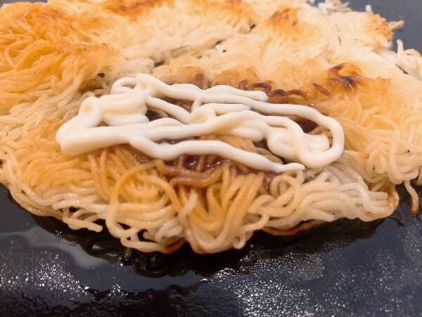 揚げそうめんの写真