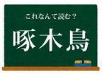 木をつつく…　この動物は何？【難読漢字クイズ】