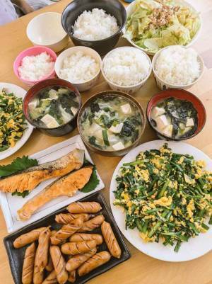 朝からクタクタ…　食卓に並んだごはんが「絶対忘れない」