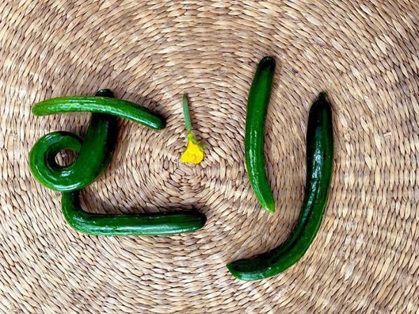 野菜でひらがなを作ったら…？　デザイン性の高さに「スタンプ作ってほしい」