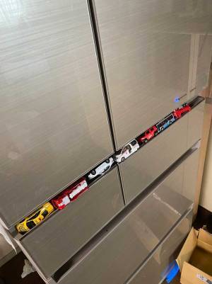 ２歳息子の行動に、母親「やめてー！」　冷蔵庫を見たら…「めっちゃ笑った」