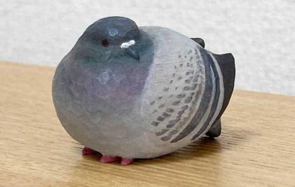 休憩している『ハト』に９万いいね　理由に「すごすぎる」「これはたまらない」