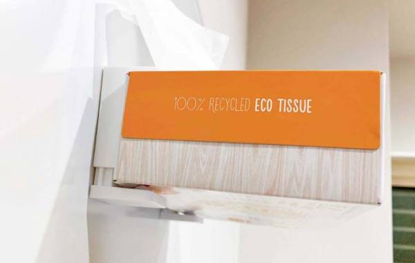 ティッシュの置き場に困ったら、ダイソーの『ボックスホルダー』を使ってみて！