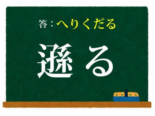 読めそうで読めない　コレ何と読む？【難読漢字クイズ】