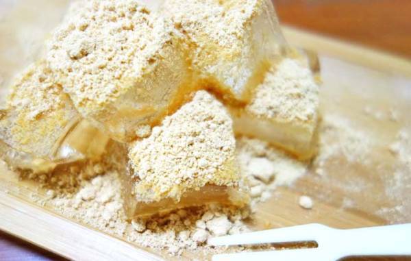 材料２つを混ぜて冷蔵庫へ　２時間後…「プルン！」「高級和菓子みたい」