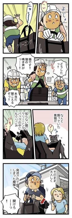 宅配便の漫画