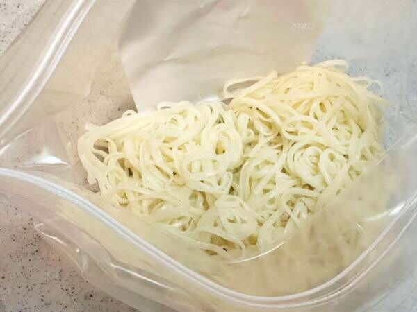 冷蔵庫に入れるの待って！　残ったそうめんは…