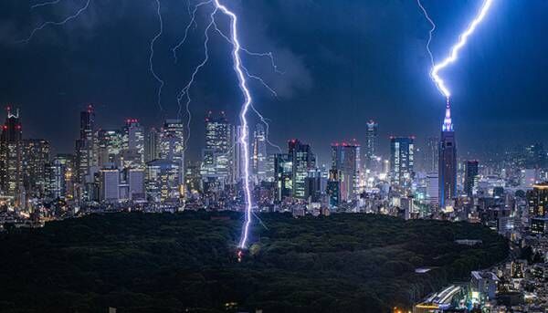 雷の写真