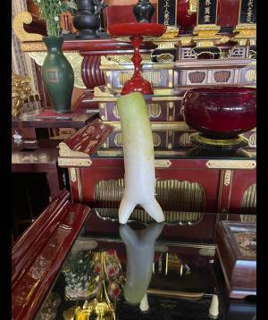 「お供え物の大根でも見るか」　お寺での１枚に「めっちゃ笑った」